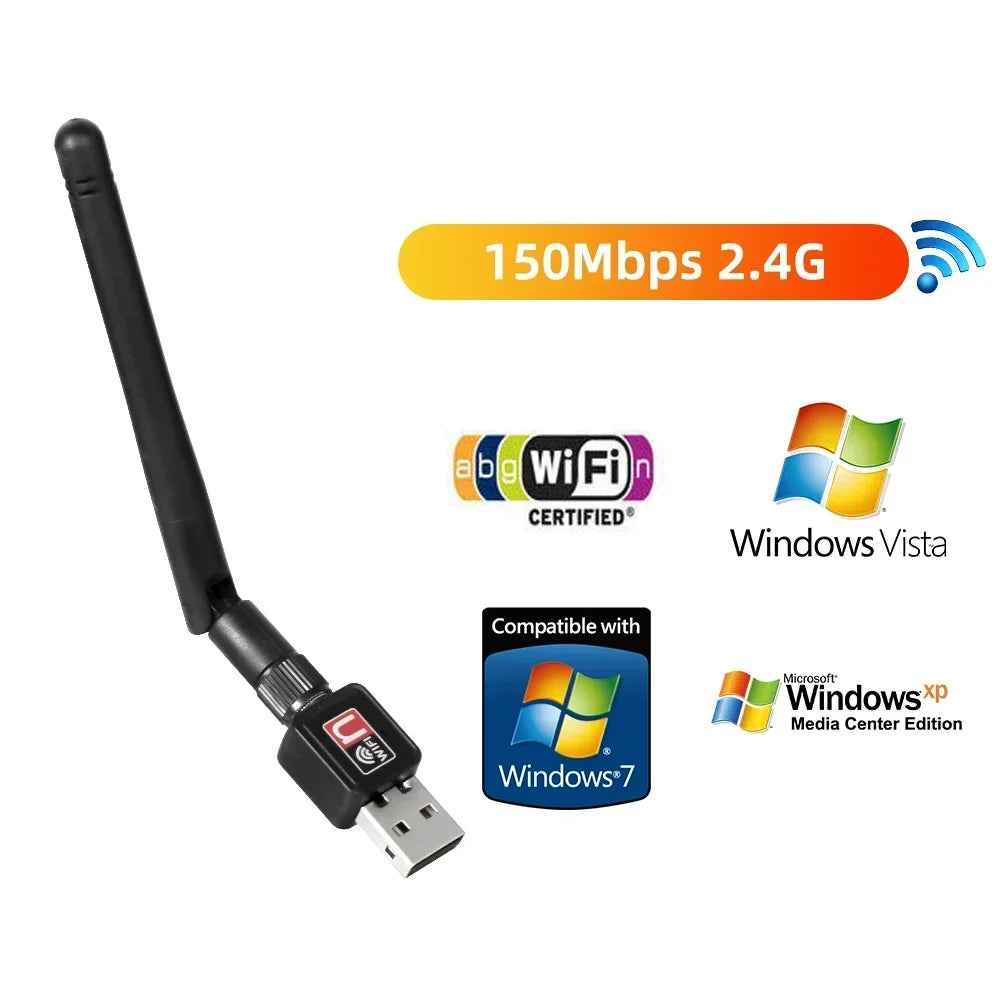 1300Mbps Wireless Network Card USB 3.0 Wifi USB Adapter Dual Band 2.4G/5Ghz Wi-Fi Dongle 4 Antenna Wireless Receiver for PC