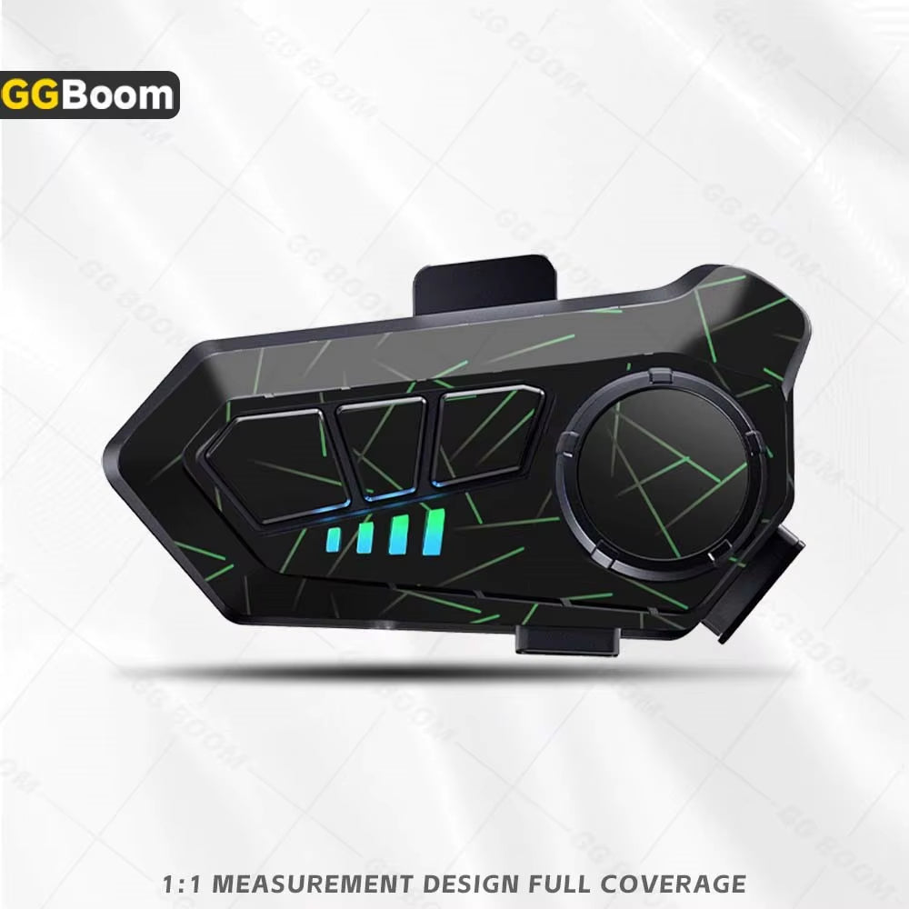For Y10 Y10 Helmet Bluetooth Earphones Sticker Motorcycle Headset Colorful Decoration Protection Decal Waterproof Anti-Scratch
