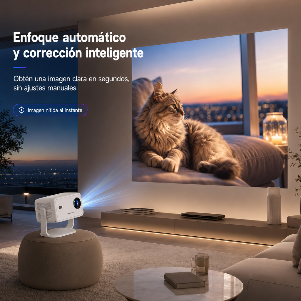 Magcubic Proyector Portátil Removible 360°
